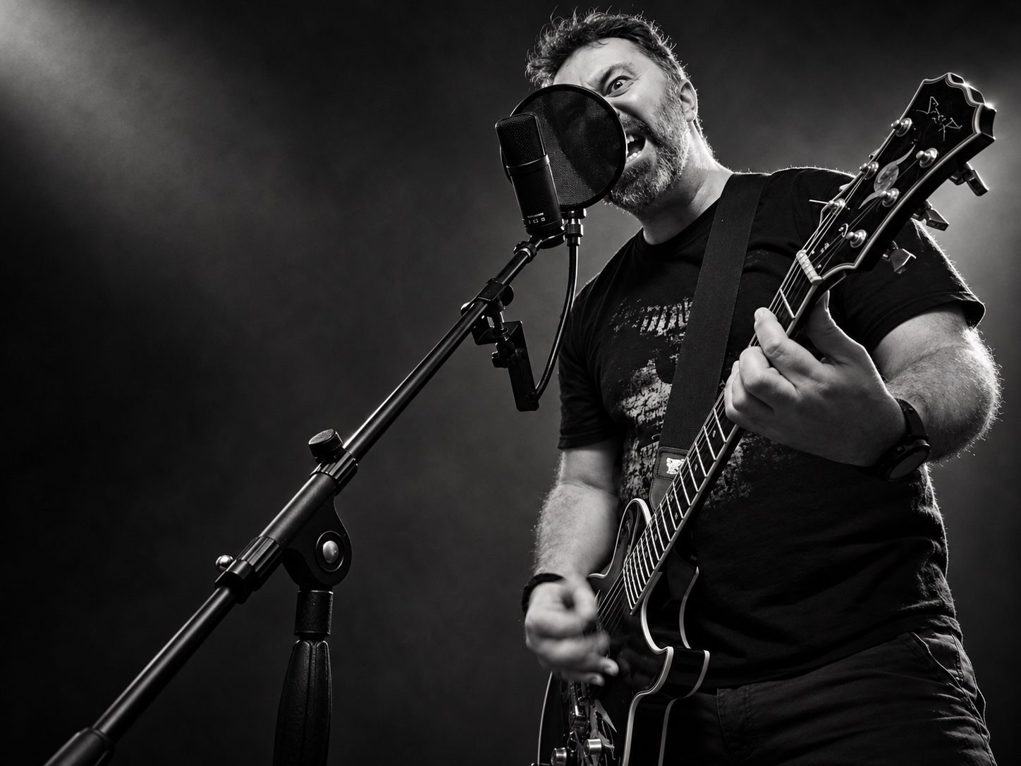 RANDOM APE vocalist and guitarist