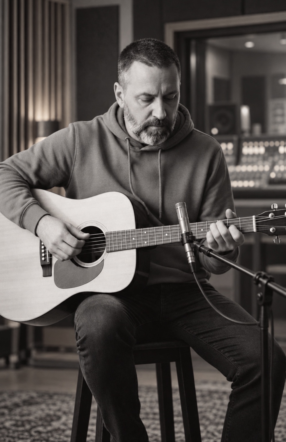 RANDOM APE studio session acoustic photograph